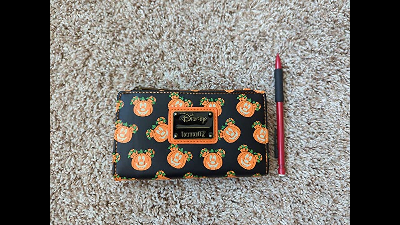 Loungefly Disney Mickey-O-Lantern Flap Wallet