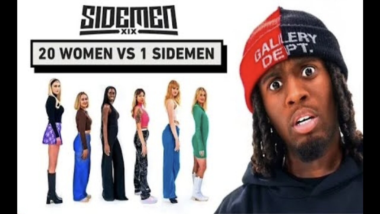 20 WOMEN vs Kai Cenat (FUNNY🤣🤣) (sidemen best moments)