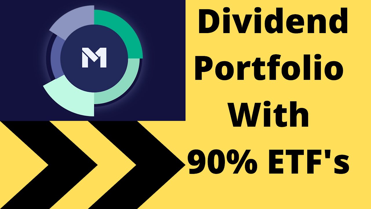 Building Dividend Portfolio With 90% ETF Holdings!!!