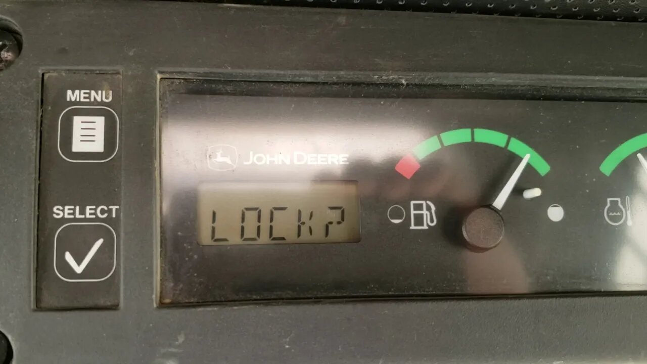 John Deere 317 Skid-steer cranks and starts then dies 3 seconds later. Lock out feature.