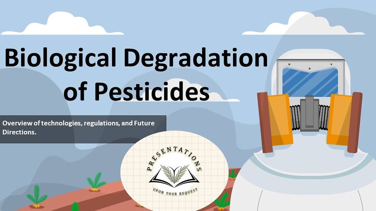 Biological degradation of pesticide