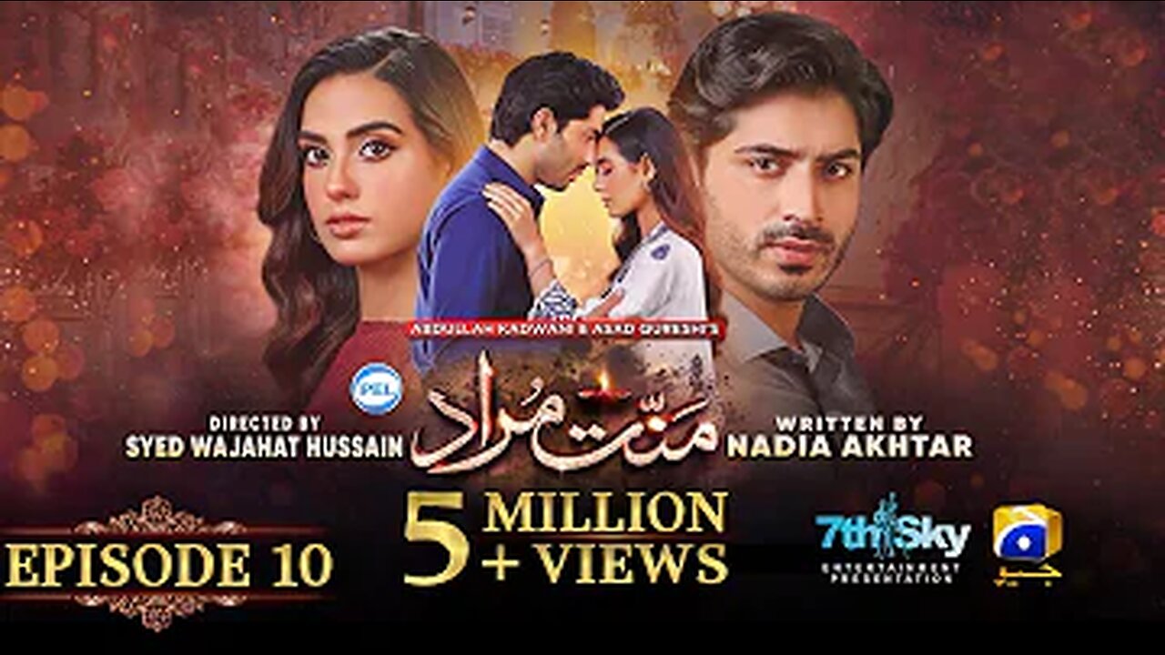 Mannat Murad Episode 10 - [Eng Sub] - Digitally Presented by PEL - 30th October 2023 - Iqra Aziz