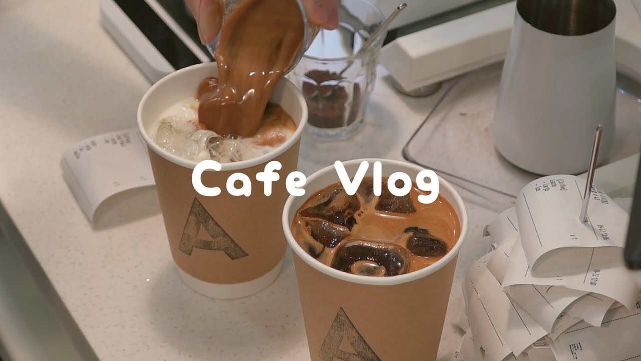 CAFE VLOG ☕️ The day when there were a lot of Takeaway coffee orders