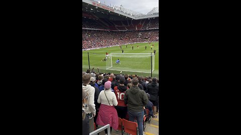 Stretford end under the clouds♥️