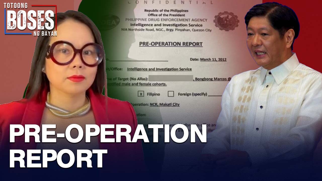 Umano'y PDEA report na nagdadawit kay PBBM sa ilegal na droga, isiniwalat