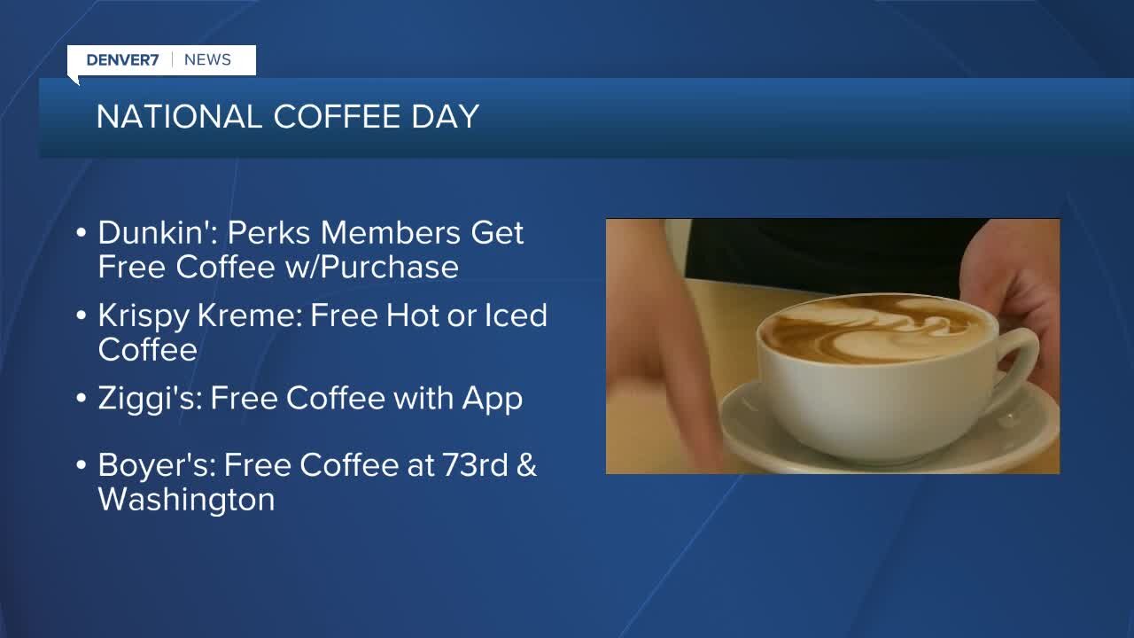 National Coffee Day deals