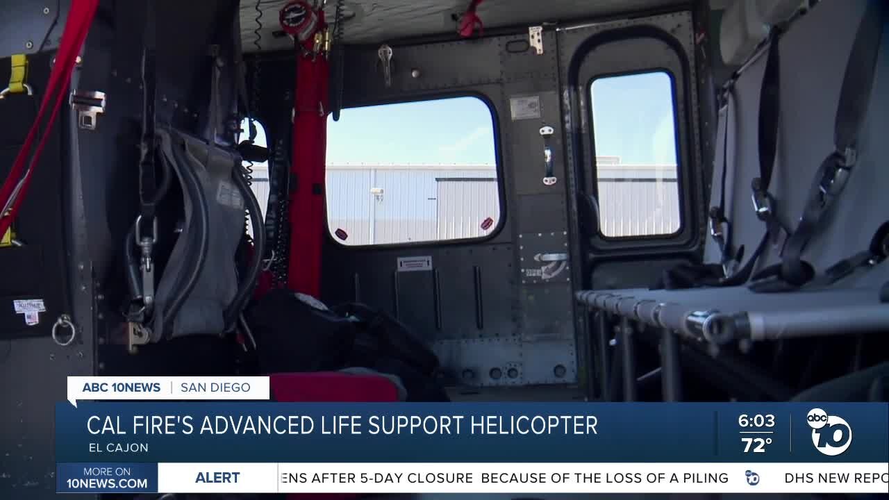 CAL FIRE/San Diego upgrades live-saving helicopter