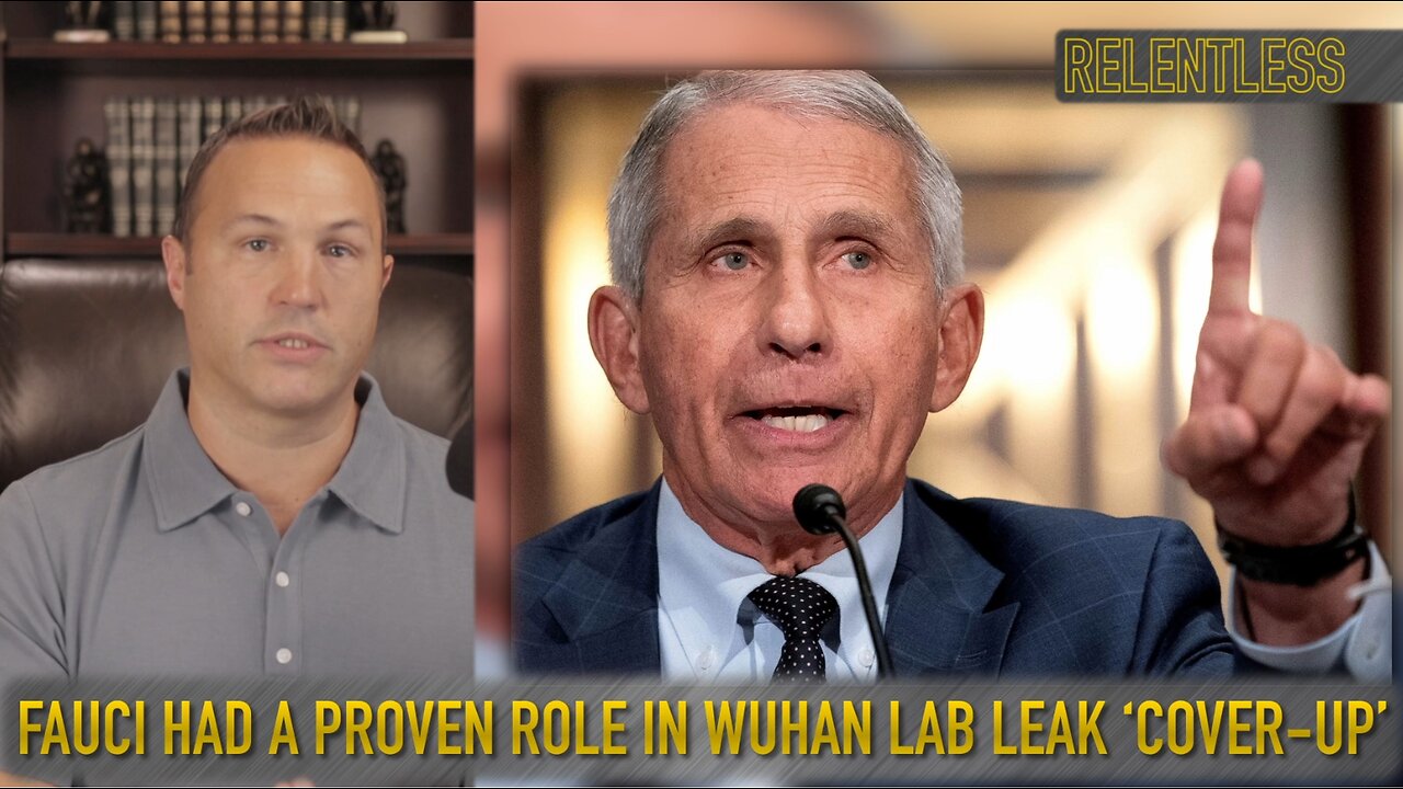 Fauci Helped the CIA Cover Up the Wuhan Lab Leak