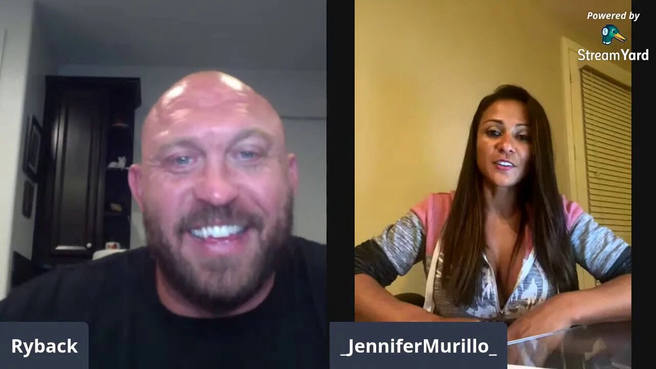 Ryback Live Conversation with Jennifer Murillo (I got you Fellas!)