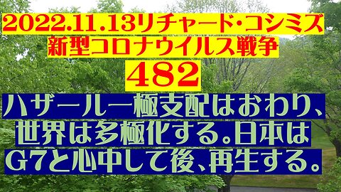 2022.１１．１３リチャード・コシミズ 新型コロナウイルス戦争 ４８２