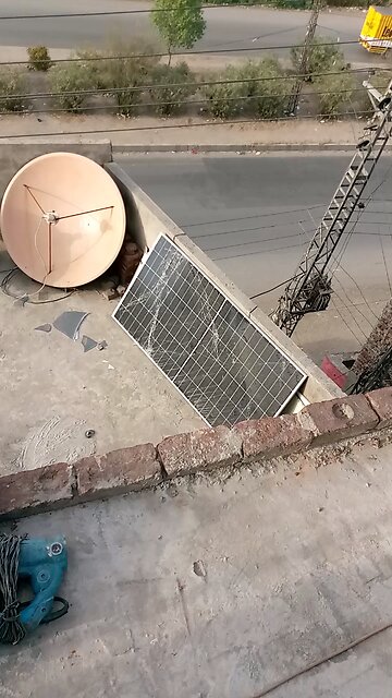 Last night blind damage and their solution The main reason for installing solar system