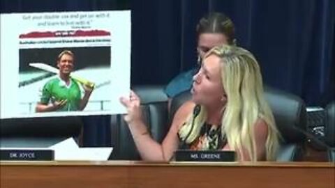 Majorie Taylor Greene reports on official VAERS Vaccine Statistics