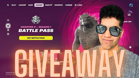 Battle Pass Giveaway! LOCK IN!