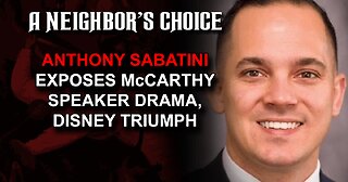 Anthony Sabatini Exposes McCarthy Speaker Drama, Disney Triumph