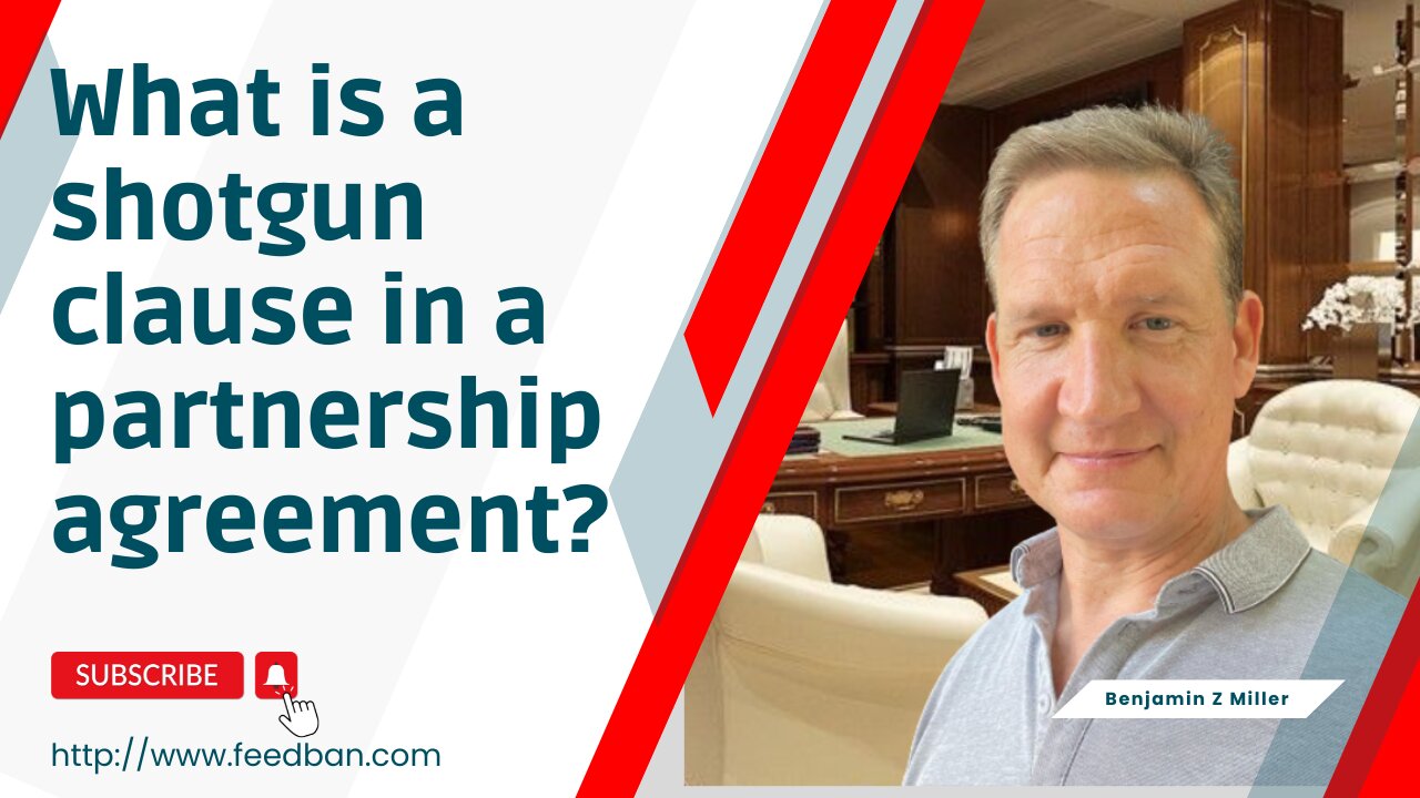 What is a shotgun clause in a partnership agreement?