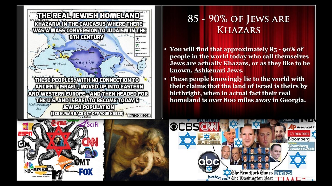 News Media Create Mass Formation Psychosis Race Wars Antisemitism Rothschild Khazarian Mafia History