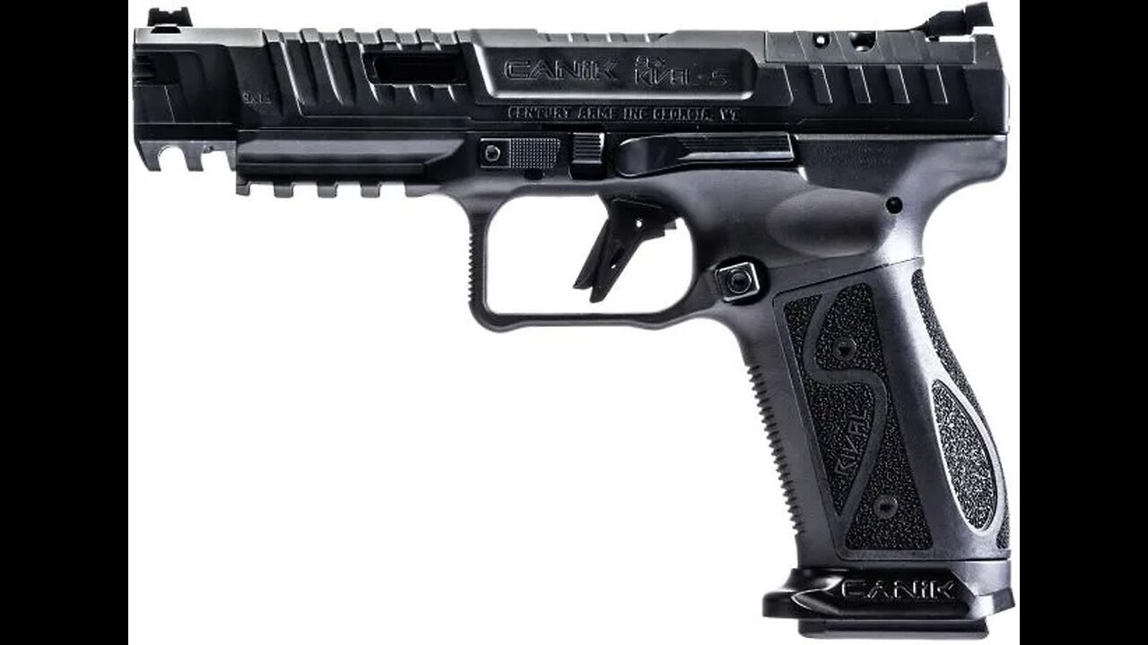 CANIK SFX RIVAL-S 9MM PISTOL 5″ 18RD, DARKSIDE – STEEL FRAME – HG7010-N