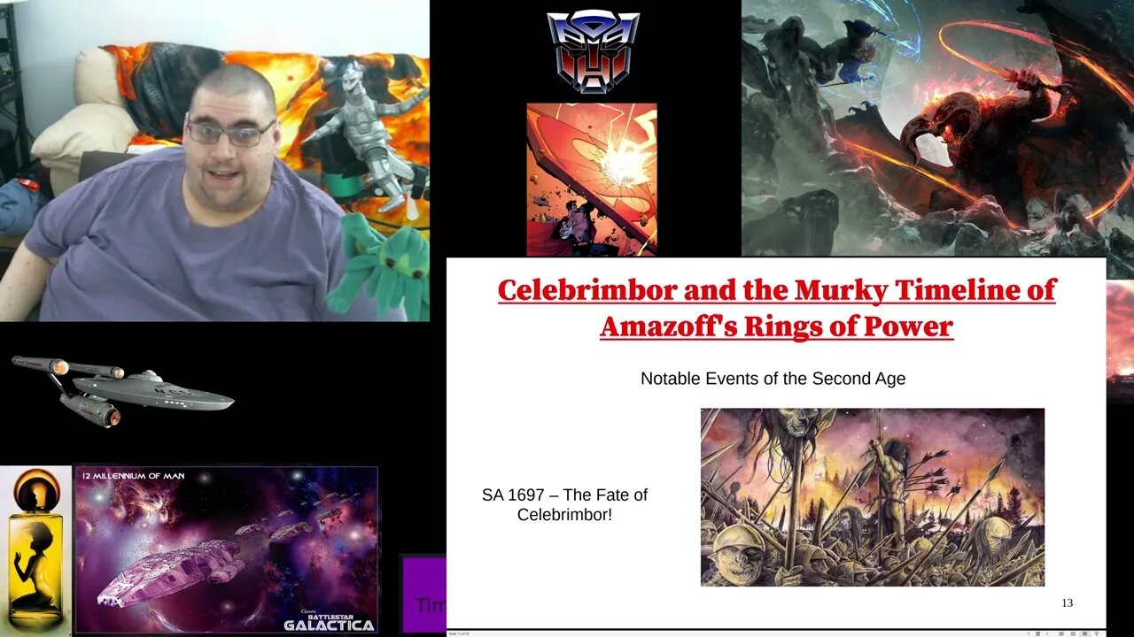 Celebrimbor and the Murky Timeline of Amazoff's Rings of Power, Ep 0076