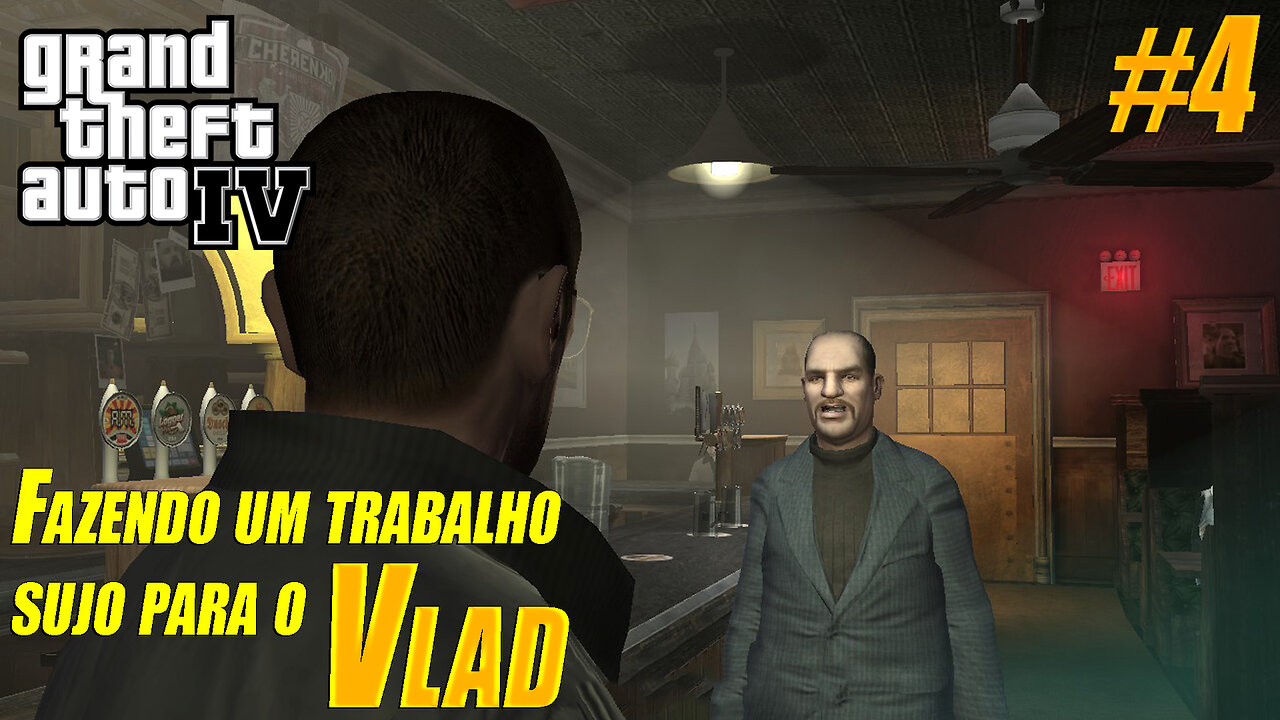 GTA IV - Fazendo um trabalho sujo para o Vlad - Um touro numa loja chinesa