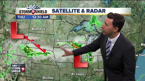 Michael Fish's NBC26 weather forecast