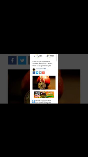 Cardano Payments Become Available to 7 Million Users Through New Plugin #cryptomash #cryptonews