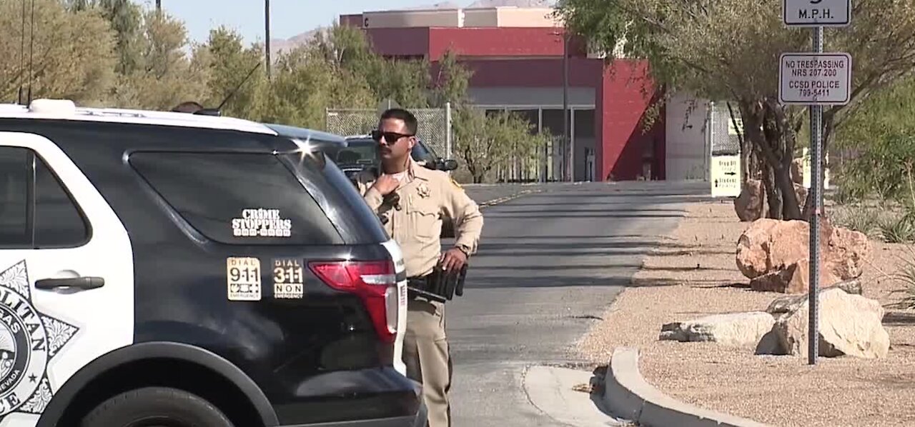 Clark County School District police investigate possible 'swatting event' at Las Vegas school