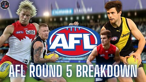 AFL Round 5 Breakdown: Get Your Hands Up