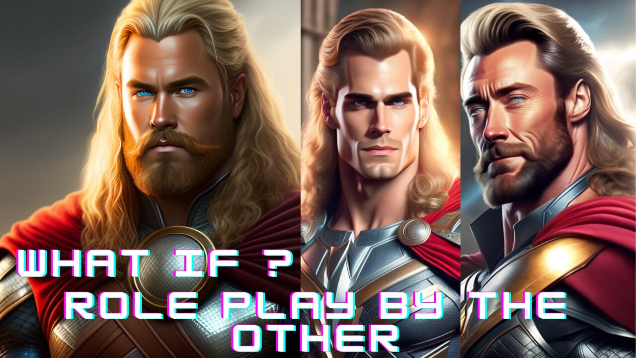 What If Thor was Played by Iconic Actors Throughout History?"