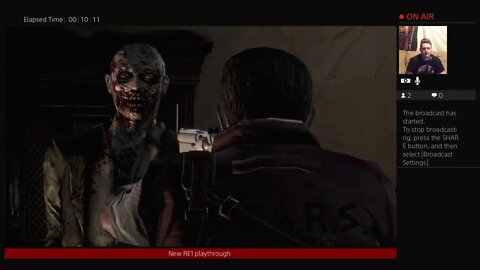 Resident Evil 1 remake playthrough 1