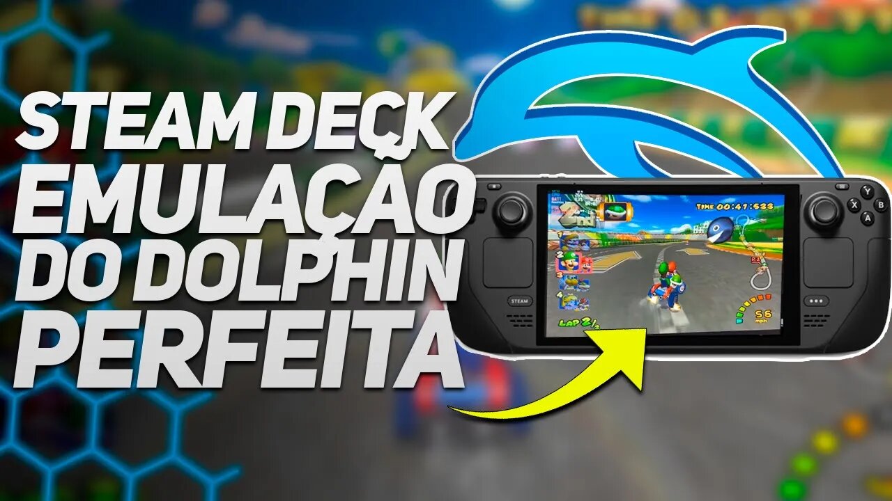 DOLPHIN RODANDO PERFEITO NO STEAM DECK! - O SANTO GRAAL DA EMULAÇÃO