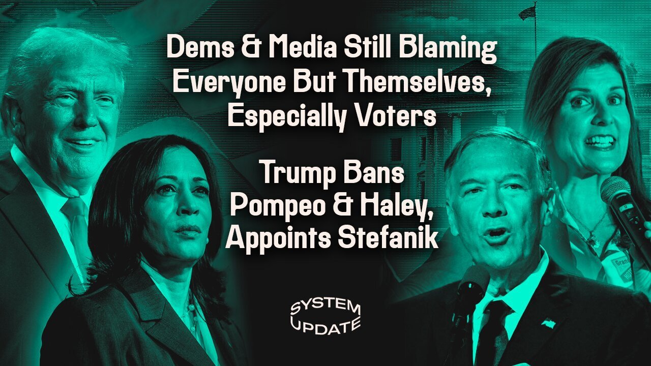 Dems & Media Still Blaming Everyone But Themselves, Especially Voters;