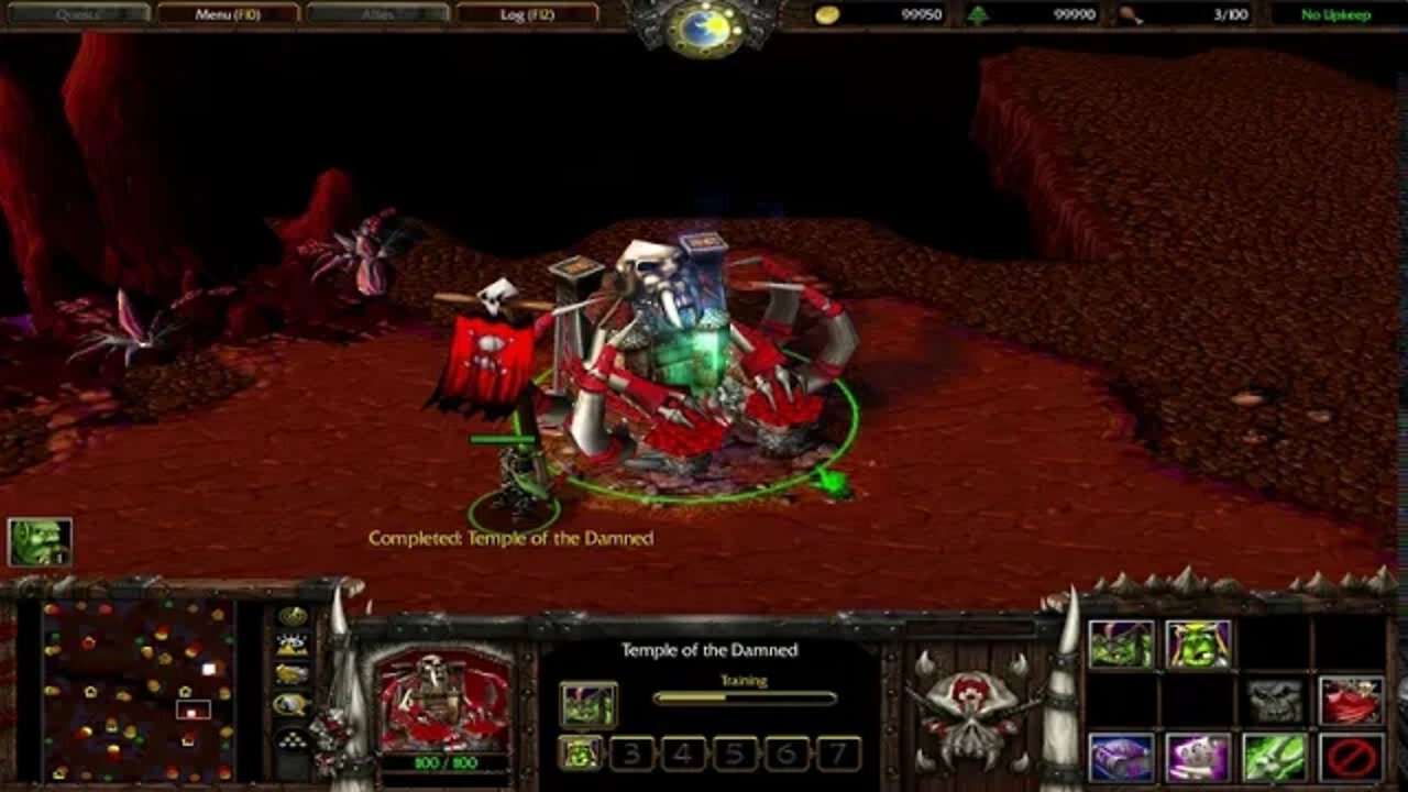 WC3 Classic: Orc Temple of the Damned