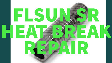 Fixing FLSUN SR Filament not feeding #subscribe #flsun