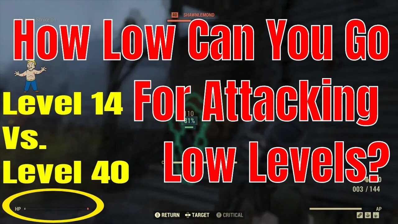 Ganking Them Low Levels As A Low Level In Fallout 76