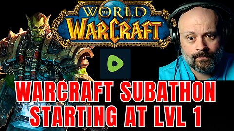 World of Warcraft Subathon | Level 1 | DMG Gaming Podcast