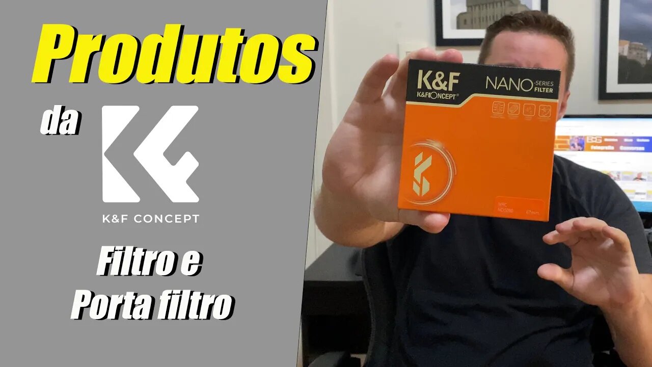 Dois produtos da K&F, bem legais!!!