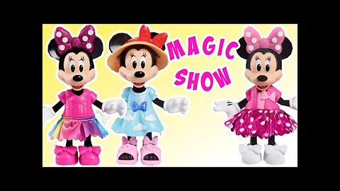 Minnie Mouse Performs Magic And Illusions for Friends