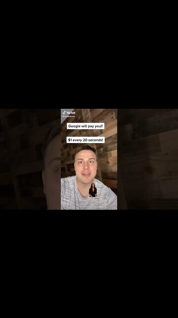 google will pay you 1$ every 20 seconds