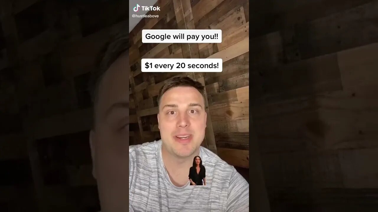 google will pay you 1$ every 20 seconds