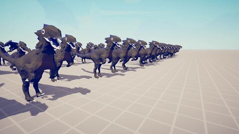 1 Super Boxer VS 100 Dinos. Tottaly Accurate Battle Simulator. TABS