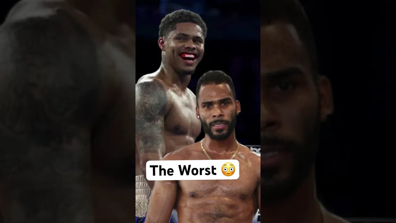 Shakur Stevenson vs Edwin De Los Santos Worst Fight 😳 #shakurstevenson #boxing #tankdavis