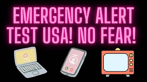 Emergency 🚨 Alert Test today for the USA 🇺🇸 #jesus #god #bible #faith #endtimes #test #usa