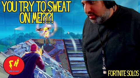 YOU TRY TO SWEAT ON ME?!?! (FORTNITE SOLOS)