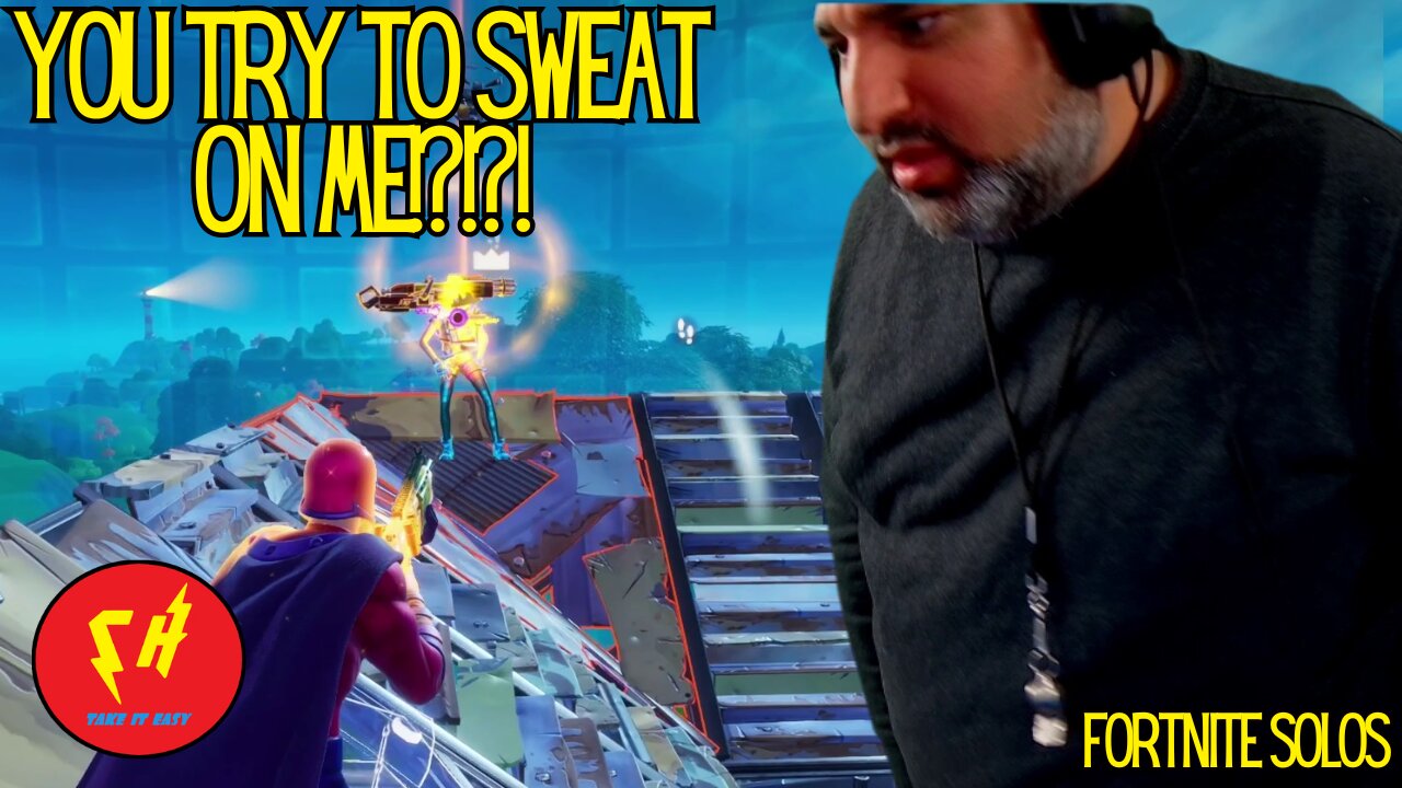 YOU TRY TO SWEAT ON ME?!?! (FORTNITE SOLOS)