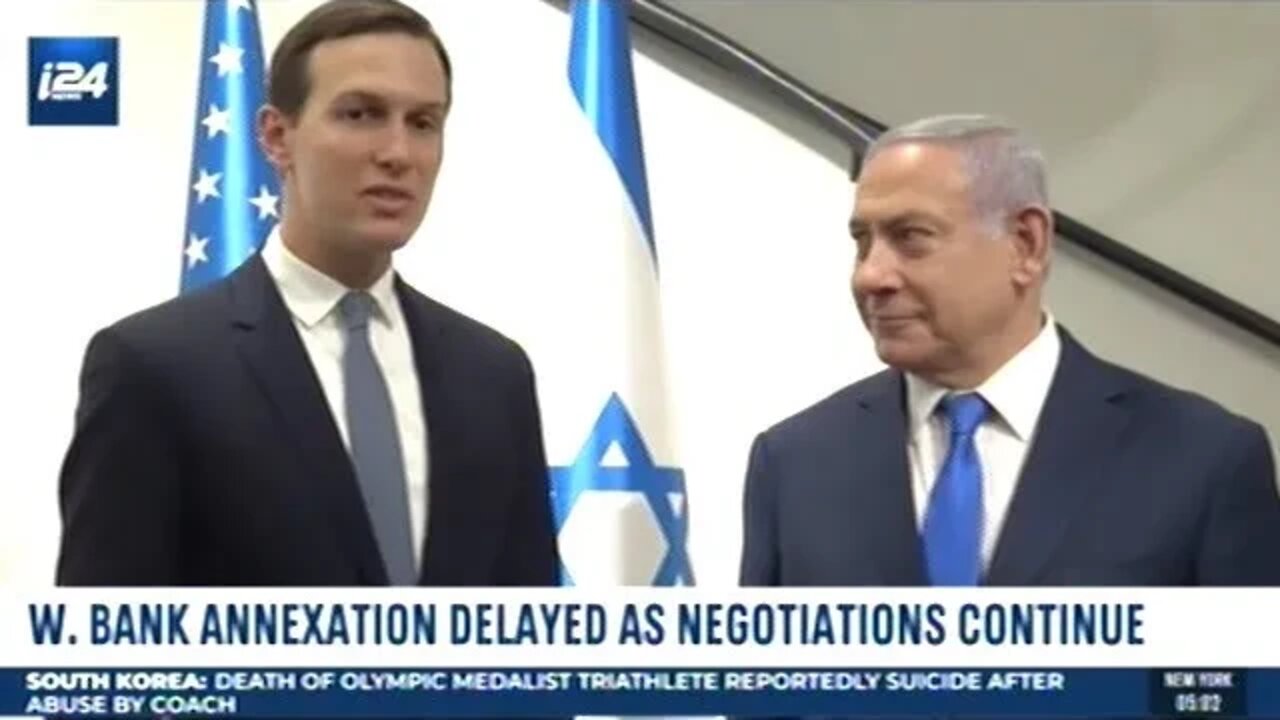 Israeli West Bank Annexation Delayed!