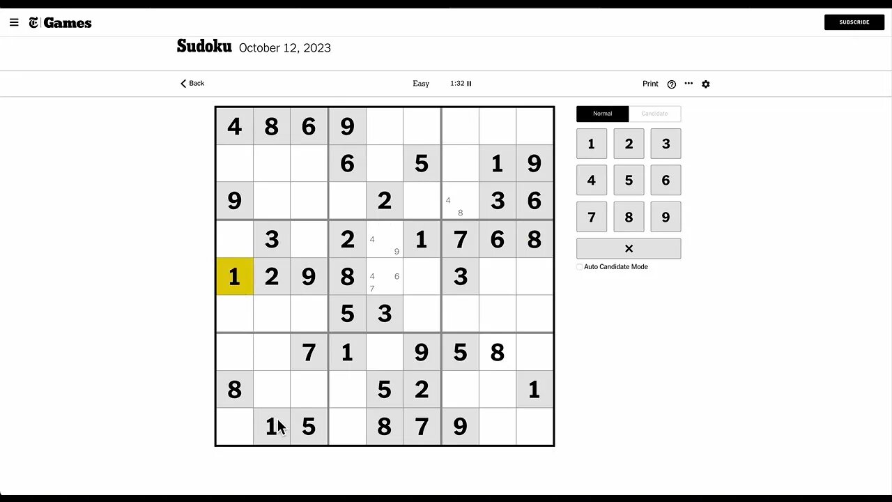 Escape the Mundane with an Addictive Sudoku Puzzle | Sudoku 2023 10 12