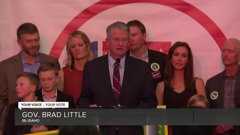 Idaho Republican Gov. Brad Little easily wins second term