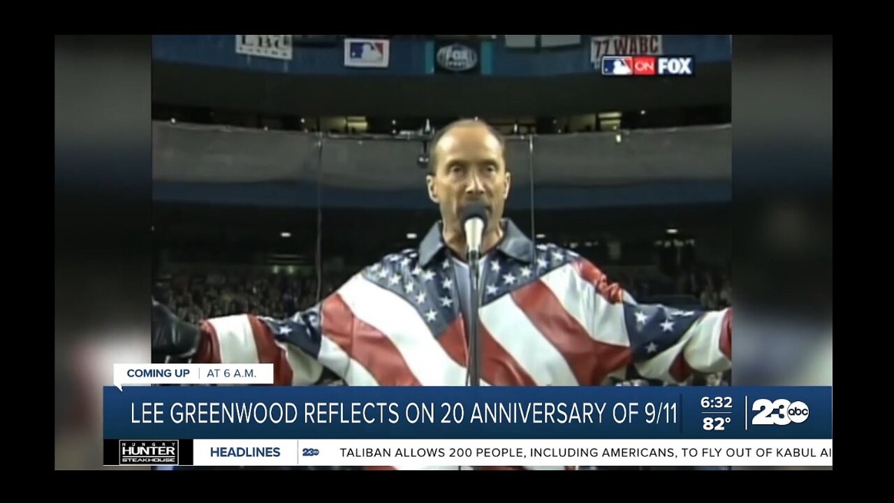 #NeverForget #9_11 - Lee Greenwood Remembers 20th Anniversary, 'God Bless The USA' (1983)