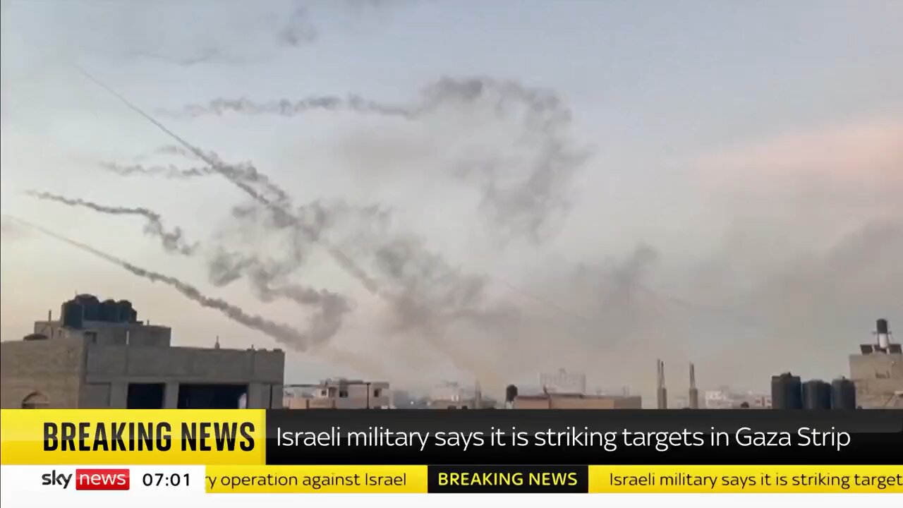 Update From Sky News on the Conflict in Israel