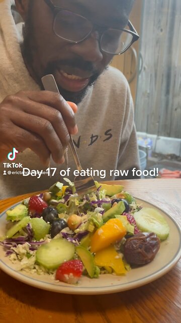 Day 17 of eating raw food